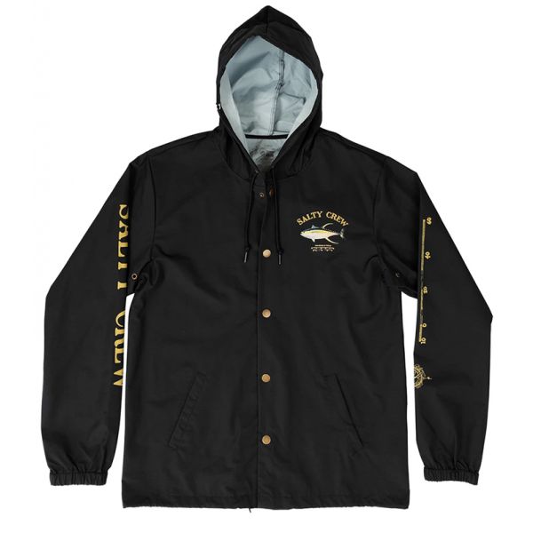 Salty Crew Ahi Mount Snap Jacket - Black - 2X-Large