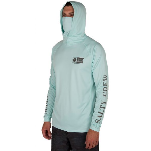 Salty Crew Alpha Flag Pinnacle Plus Mask - Seafoam - Large