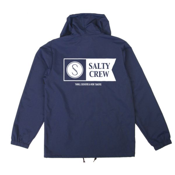 Salty Crew Alpha Snap Jacket - Medium