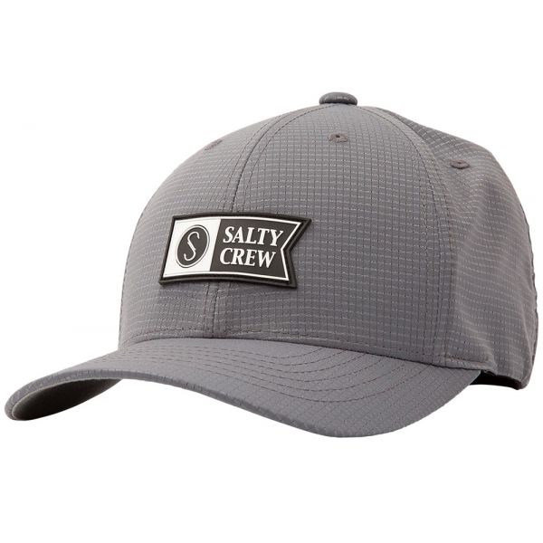 Salty Crew Alpha Tech Hat - L/XL - Grey