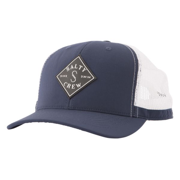 Salty Crew Aruba Custom Retro Trucker Hat - Navy/White