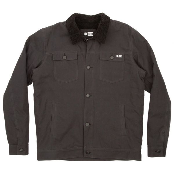 Salty Crew Bait Barge Jacket - Asphalt - Large