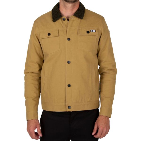 Salty Crew Bait Barge Jacket - Workwear Brown - 2X-Large