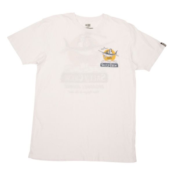 Salty Crew Beachcomber Short Sleeve Premium T-Shirt - White - 2XL