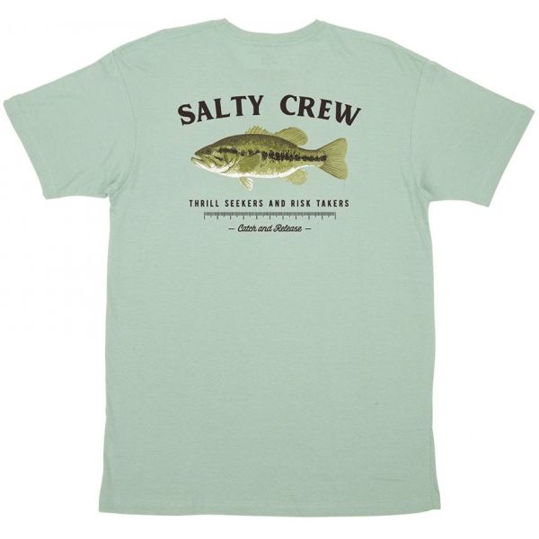 Salty Crew Bigmouth Thrill Seekers & Risk Takers T-Shirt - Sage