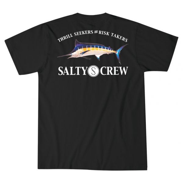 Salty Crew Billfish T-Shirt - Black Large