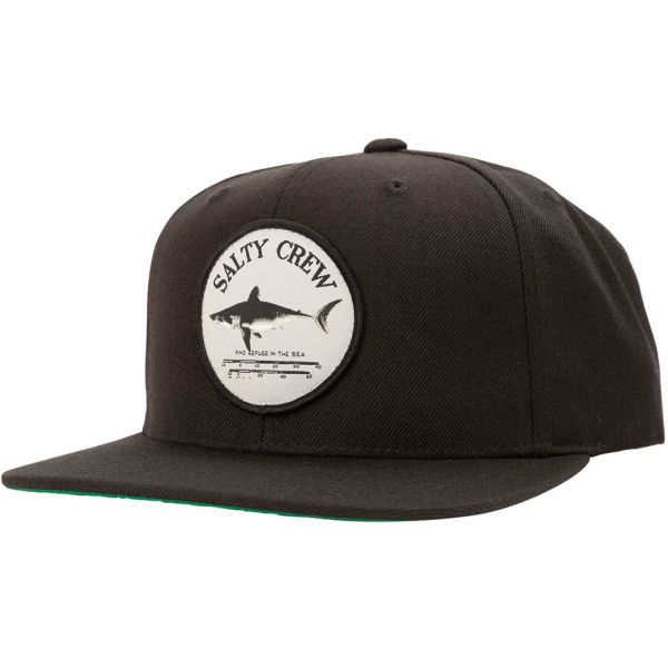 Salty Crew Bruce 6 Panel Hat - Black