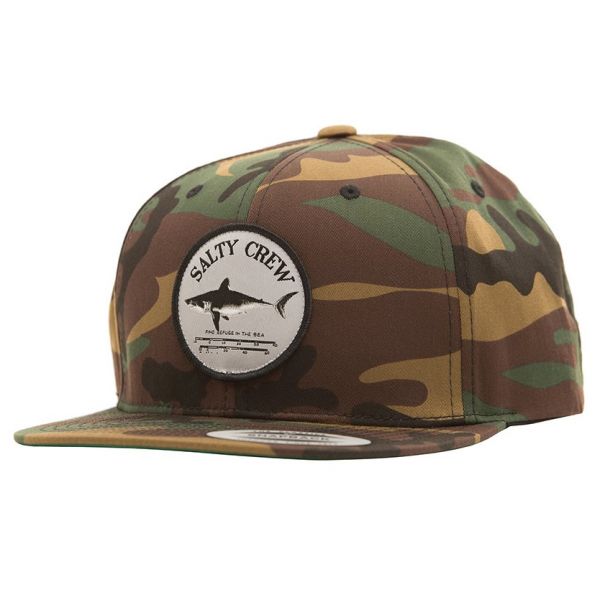 Salty Crew Bruce 6 Panel Hat - Camo