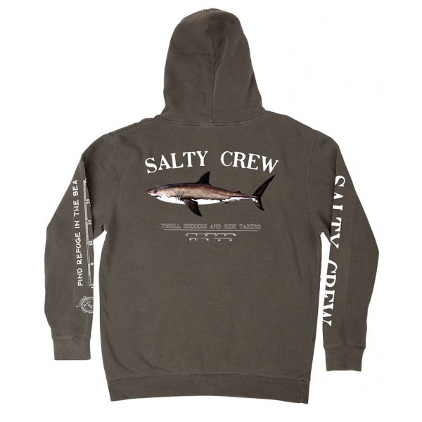 Salty Crew Bruce Fleece Hoodie - Charcoal - 2X-Large