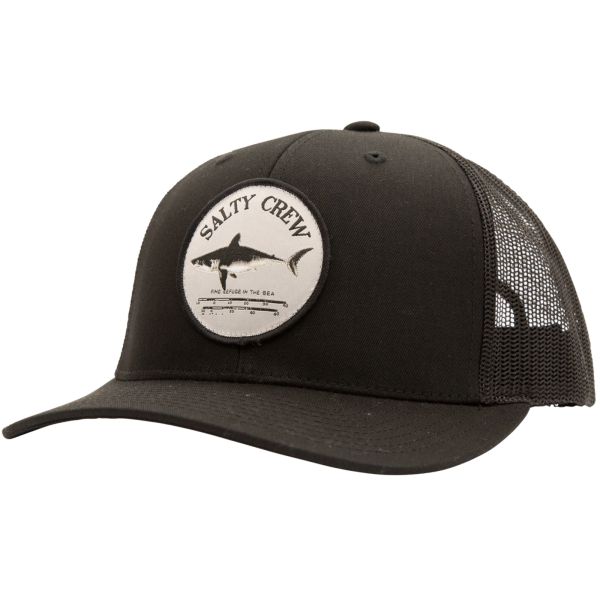 Salty Crew Bruce Retro Trucker Hat - Black