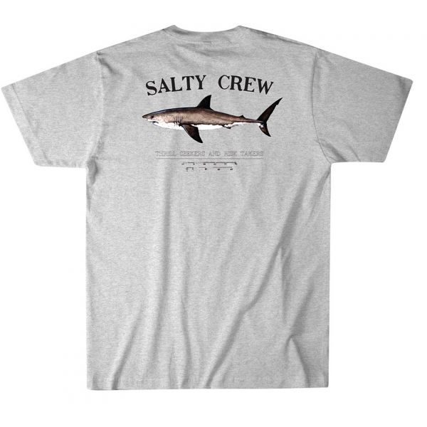 Salty Crew Bruce Short Sleeve T-Shirt - Athletic Heather - 2XL