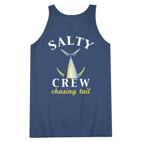 Salty Crew Chasing Tail Tank Top - Navy Large