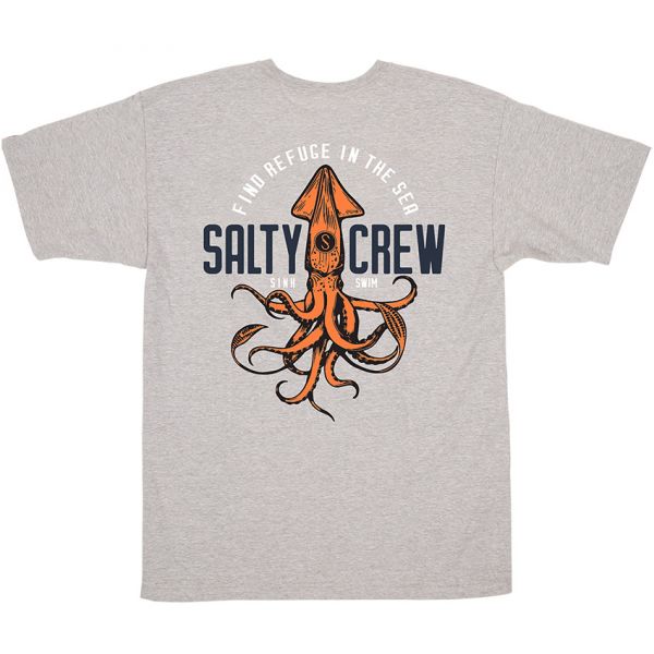 Salty Crew Colossal Short Sleeve T-Shirt - Athletic Heather - Large