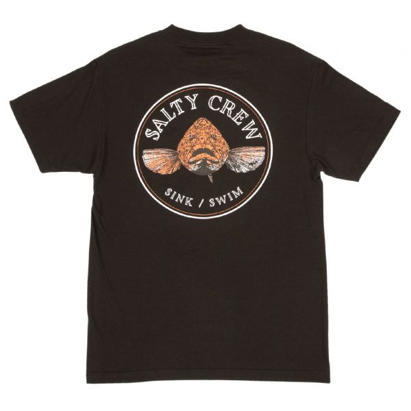 Salty Crew Colossal Short Sleeve T-Shirt - Black - 2XL