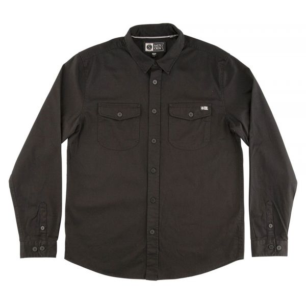 Salty Crew Cutty Long Sleeve Woven Shirt - 2XL