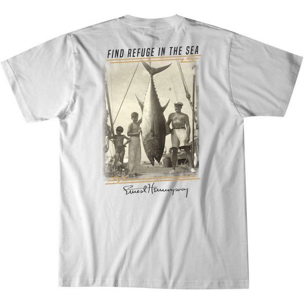 Salty Crew Da Boys Hemingway Short Sleeve T-Shirt - White Large