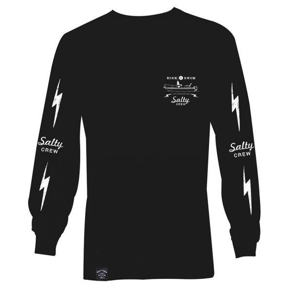 Salty Crew Dash Long Sleeve T-Shirt - Large