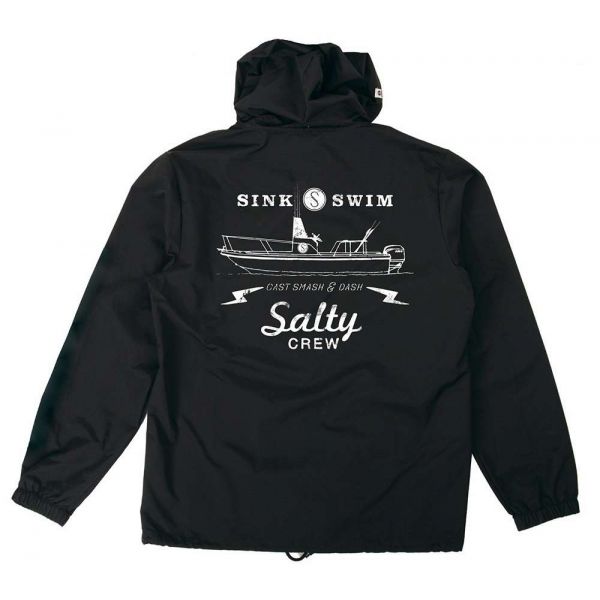 Salty Crew Dash Snap Hooded Jacket - X-Large