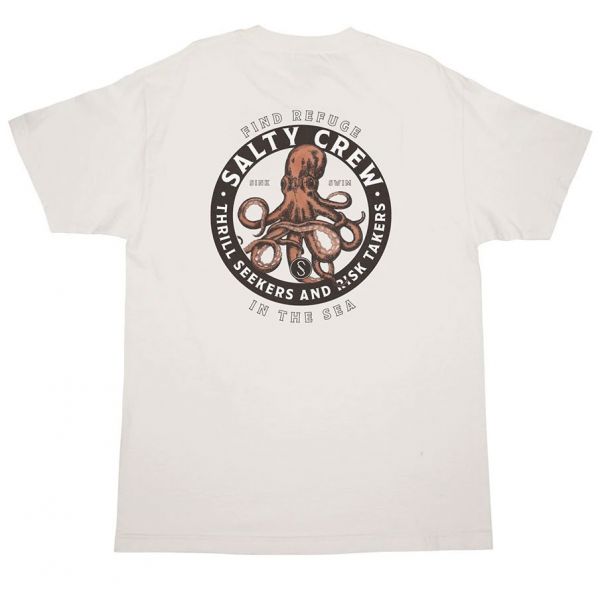 Salty Crew Deep Reach Short Sleeve T-Shirt - White - XL