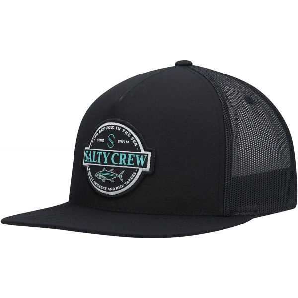 Salty Crew Deep Sea Trucker Hat - Black