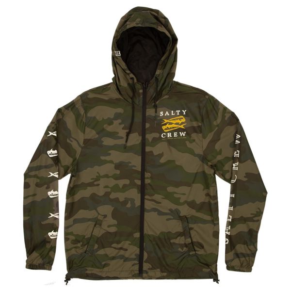 Salty Crew Double Up Windbreaker - Camo - 2XL