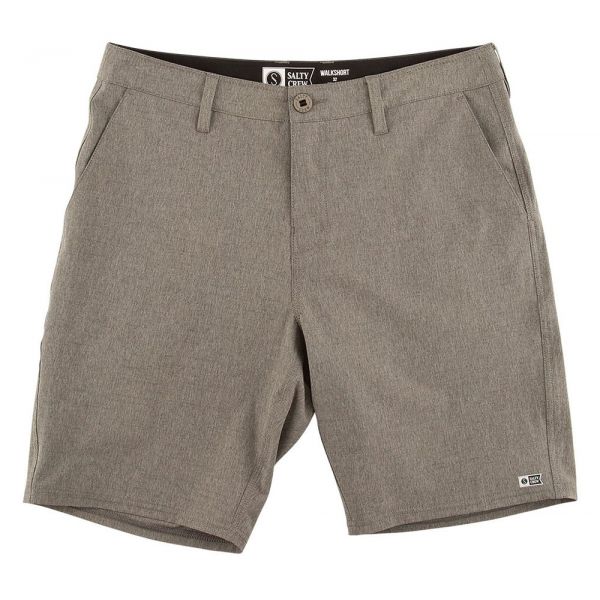 Salty Crew Drifter Hybrid Walk Shorts - Grey - 32