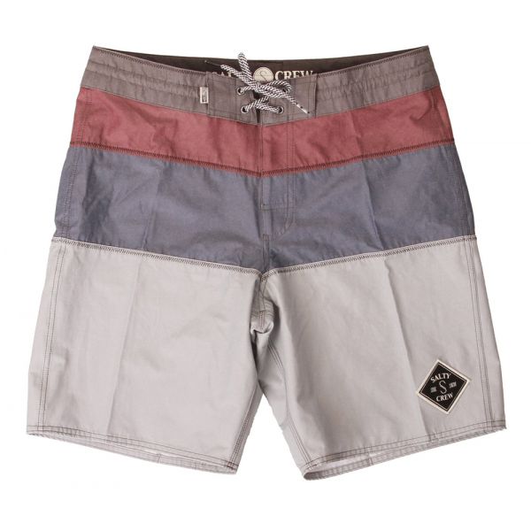 Salty Crew Fathom Trunk Boardshort - Burgundy - 34