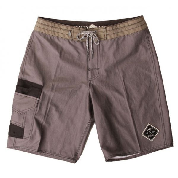 Salty Crew Fisher Solid Utility Trunk - Charcoal 28