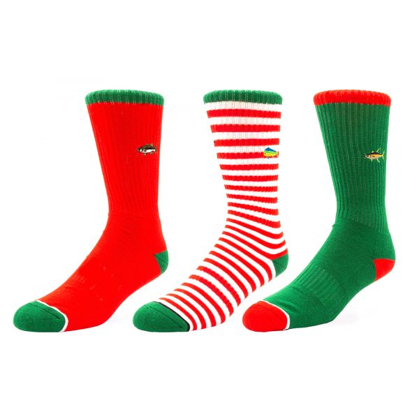 Salty Crew Fishmas Holiday Sock Pack