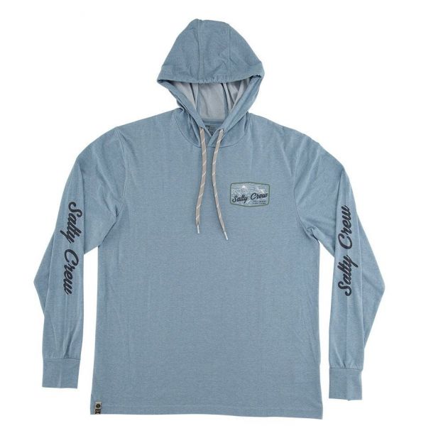 Salty Crew Frenzy Long Sleeve Hooded Tech Shirt - 2XL