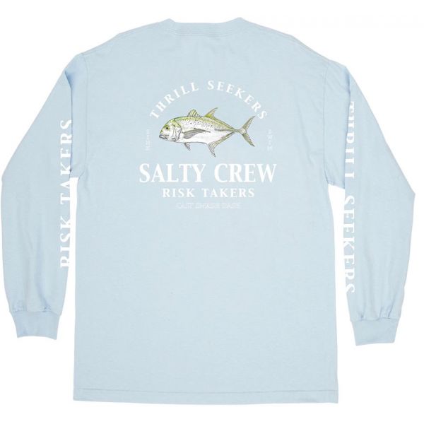 Salty Crew GT Long Sleeve T-Shirt - Light Blue - 2X-Large