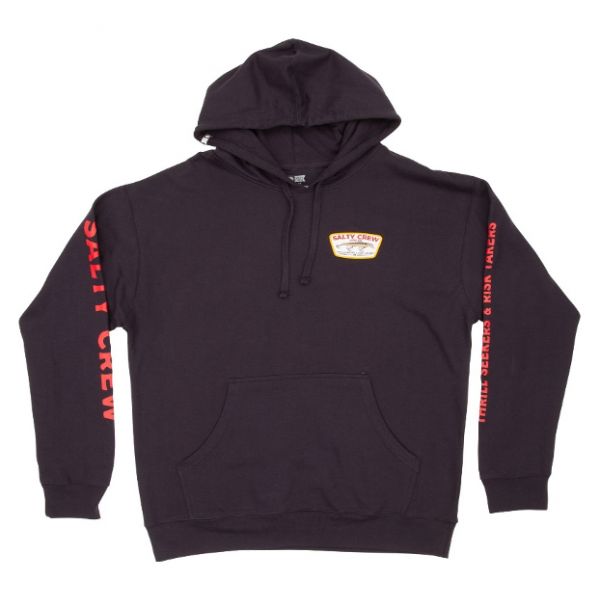 Salty Crew Hardbait Hooded Fleece - Navy - 2XL