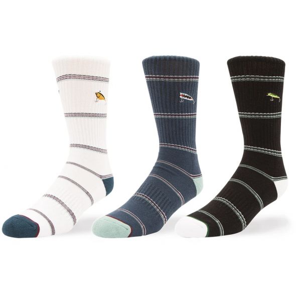 Salty Crew Hairdbait Socks - 3 Pack