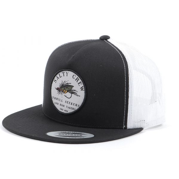 Salty Crew Henshall Trucker Hat - Black/White