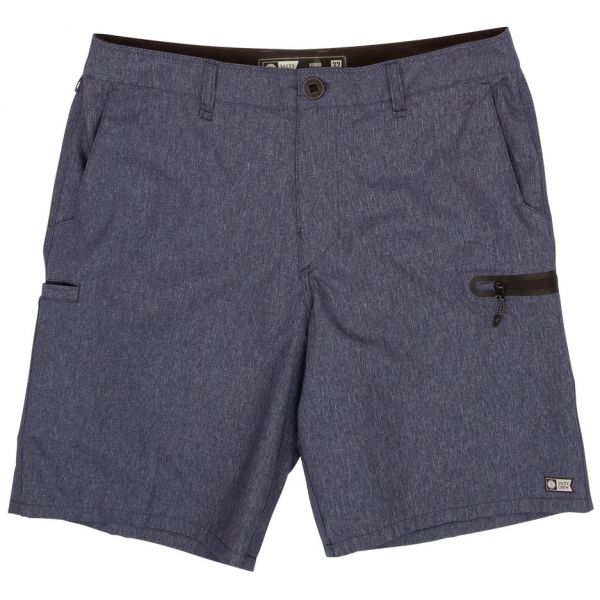 Salty Crew High Seas Perforated Walk Short - Blue - 32