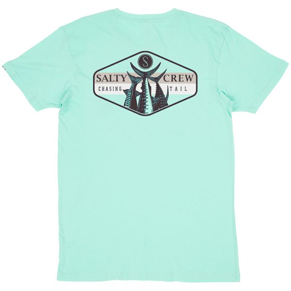 Salty Crew High Tail Short Sleeve T-Shirt - Seafoam - 2X-Large