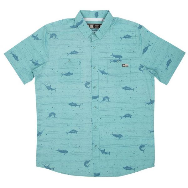 Salty Crew Horizon Short Sleeve Woven UV Shirt