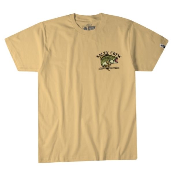 Salty Crew Large Mouth Short Sleeve T-Shirt - Squash - L