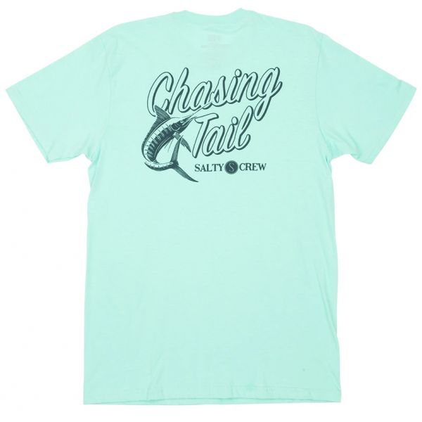 Salty Crew Longbill Standard Short Sleeve T-Shirt - Seafoam - Medium