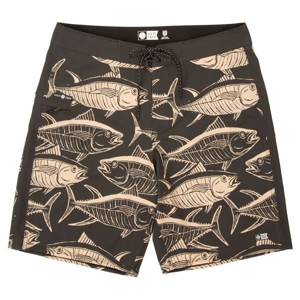 Salty Crew Longline Boardshorts - Black - 28