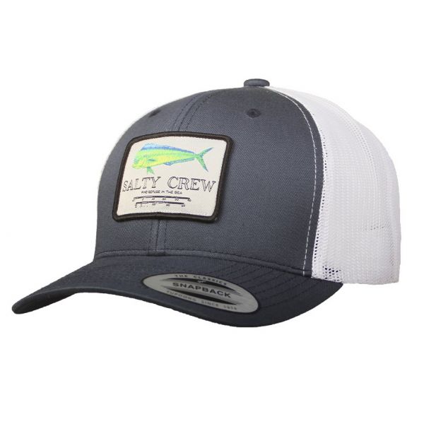 Salty Crew Mahi Mount Retro Trucker Hat - Navy/White