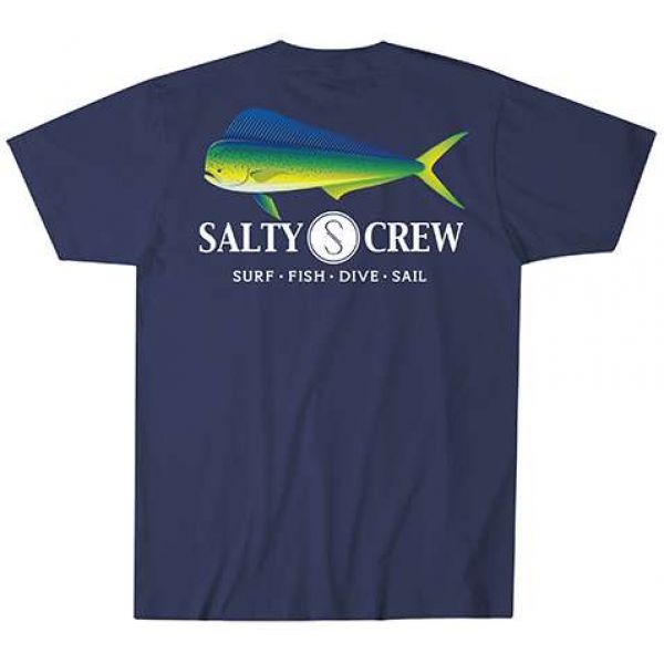 Salty Crew Mahi Short Sleeve T-Shirt - Navy 3XL