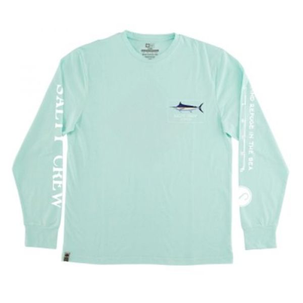 Salty Crew Marlin Mount Long Sleeve T-Shirt - Aqua - 2XL