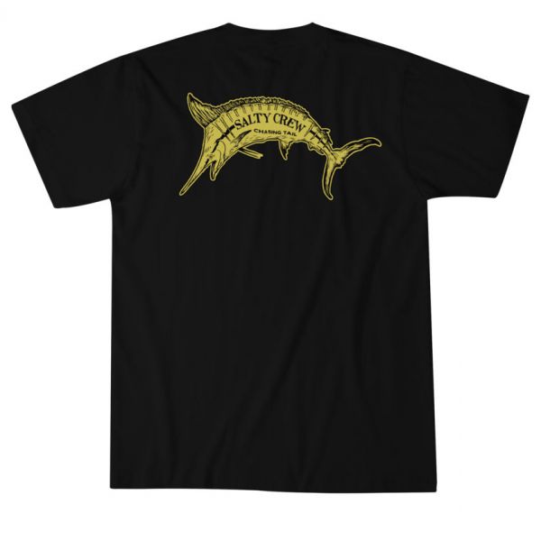 Salty Crew Marlin Stamped Short Sleeve T-Shirt Black 2XL