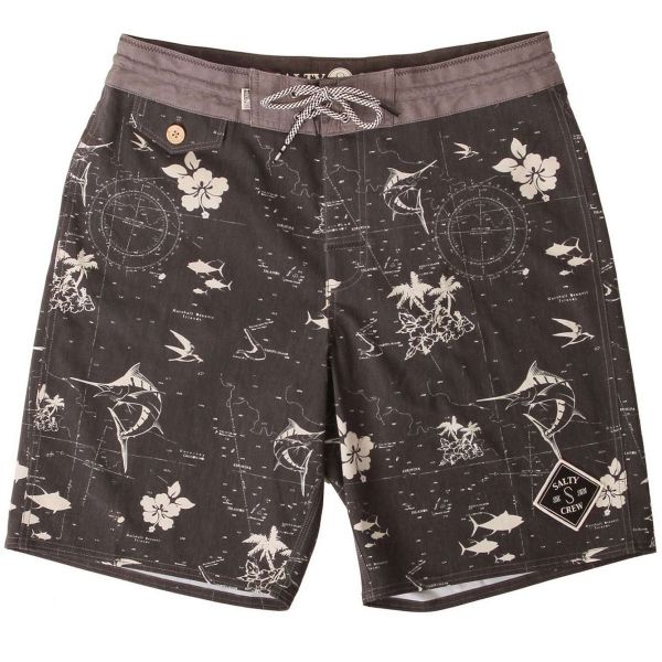 Salty Crew Marlin Trunk Boardshort - Black 28