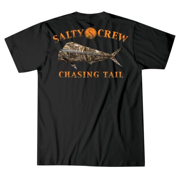 Salty Crew Muddy Mahi Short Sleeve T-Shirt - Black 3X-Large