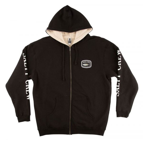 Salty Crew Pacific Fleece - Black - XL