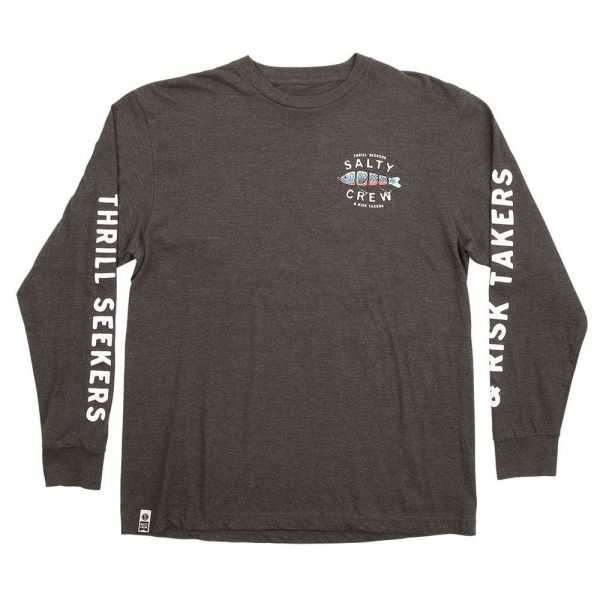 Salty Crew Paddle Tail Long Sleeve Shirt - M