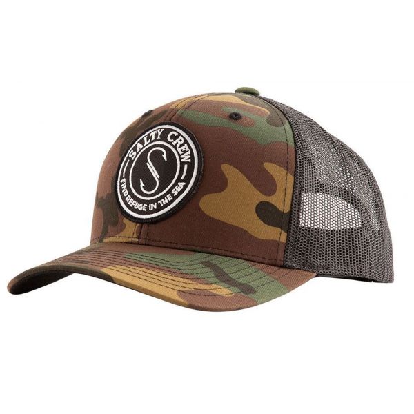 Salty Crew Palomar Retro Trucker Hat - Camo