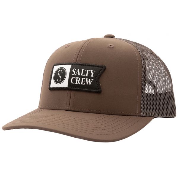 Salty Crew Pinnacle 2 Retro Trucker Hat - Earth